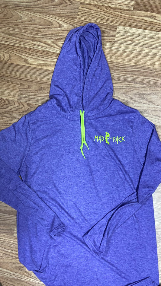 Purple Hooded T-Shirt