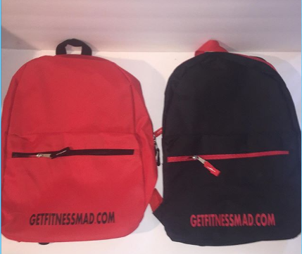 Get Fitness Mad Back Pack